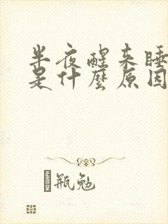 半夜醒来睡不着是什么原因