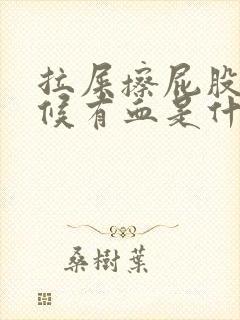 拉屎擦屁股的时候有血是什么情况