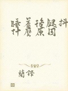 睡着后腿抖动是什么原因