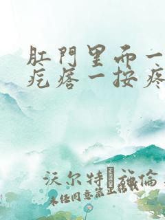 肛门里面一个硬疙瘩一按疼