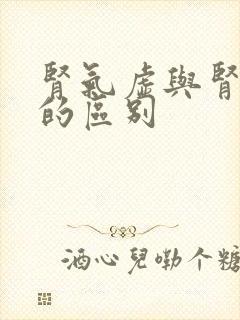 肾气虚与肾精虚的区别