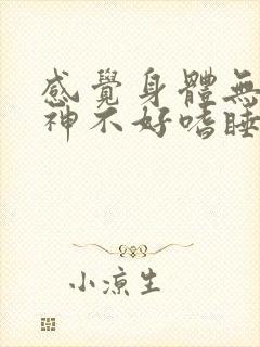 感觉身体无力精神不好嗜睡怎么办