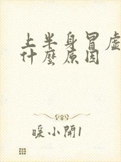 上半身冒虚汗是什么原因