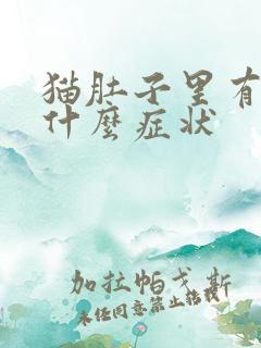 猫肚子里有猫毛什么症状