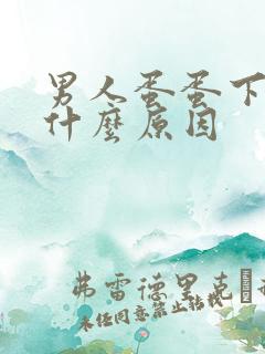 男人蛋蛋下垂是什么原因