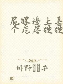 屁眼边上长了一个疙瘩硬硬的疼