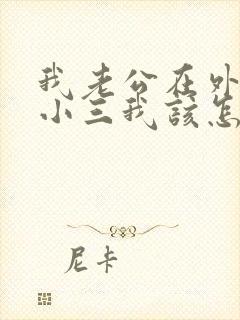 我老公在外面找小三我该怎么办