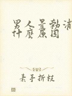 男人晨勃消失是什么原因