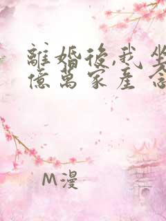 离婚后,我坐拥亿万家产 念予