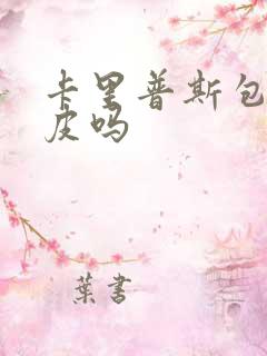 卡里普斯包是真皮吗