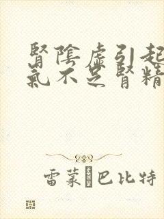 肾阴虚引起的肾气不足肾精不固