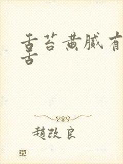 舌苔黄腻有齿痕舌