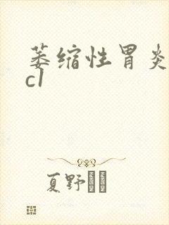 萎缩性胃炎慢性c1