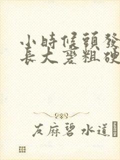 小时候头发细软长大变粗硬