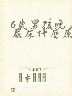 6岁男孩晚上总尿床什么原因