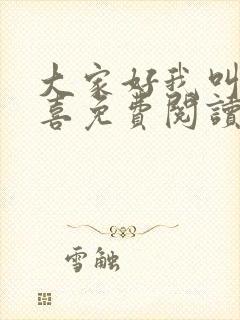 大家好我叫林小喜免费阅读