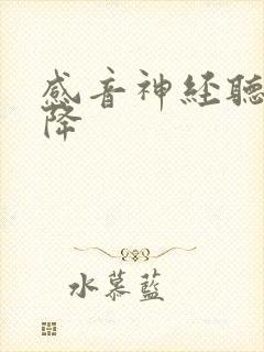 感音神经听力下降