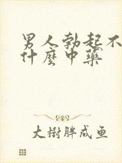 男人勃起不坚吃什么中药