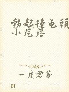 勃起后龟头上有小疙瘩