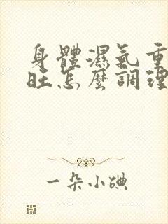 身体湿气重肝火旺怎么调理