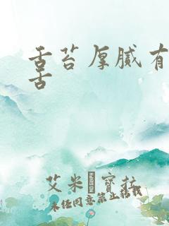 舌苔厚腻有齿痕舌