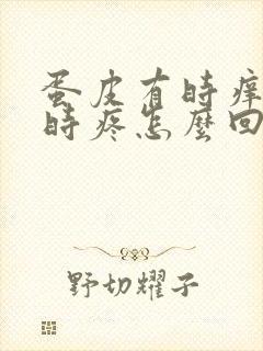 蛋皮有时痒痒有时疼怎么回事