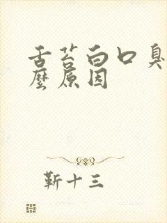 舌苔白口臭是什么原因