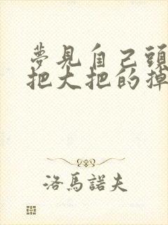 梦见自己头发大把大把的掉发