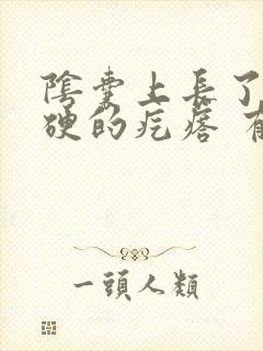 阴囊上长了个硬硬的疙瘩 有时候会痒