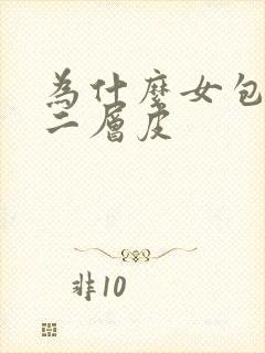 为什么女包都是二层皮