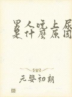 男人晚上尿频繁是什么原因引起的