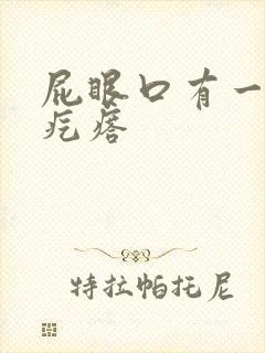 屁眼口有一个硬疙瘩