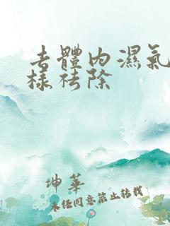 去体内湿气重怎样祛除