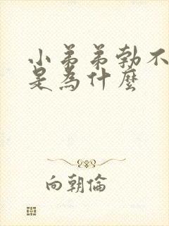 小弟弟勃不起来是为什么