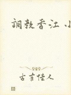 调教香江 小说