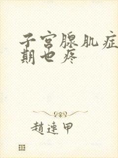 子宫腺肌症非经期也疼