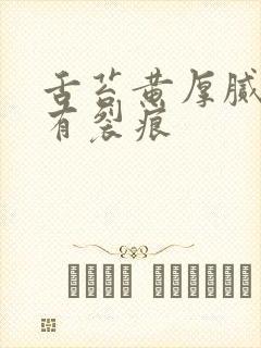 舌苔黄厚腻中间有裂痕