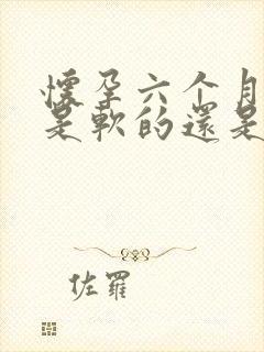 怀孕六个月肚子是软的还是硬的