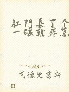 肛门长了个疙瘩一碰就疼怎么回事