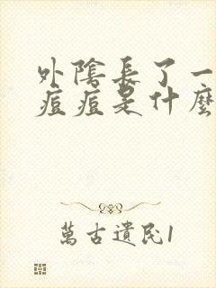 外阴长了一个硬痘痘是什么