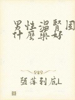 男性温肾固精吃什么药好