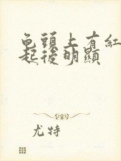 龟头上有红点勃起后明显