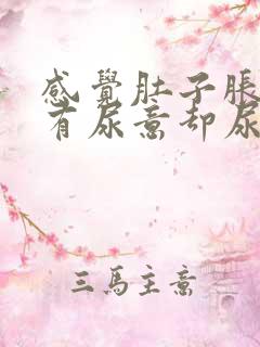 感觉肚子胀胀的有尿意却尿得很少