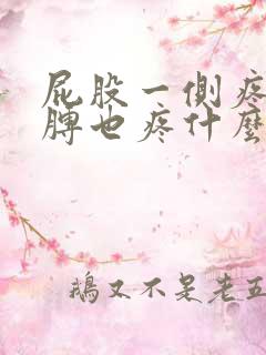 屁股一侧疼痛胳膊也疼什么原因