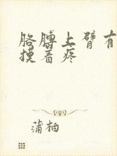 胳膊上臂有肿块摸着疼