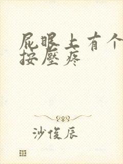 屁眼上有个肿块按压疼