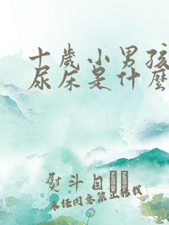 十岁小男孩老是尿床是什么原因