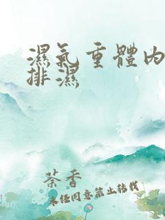 湿气重体内怎么排湿