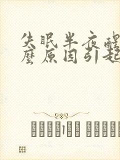 失眠半夜醒是什么原因引起的