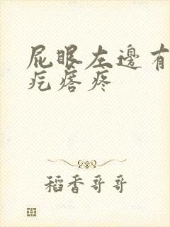 屁眼左边有个硬疙瘩疼